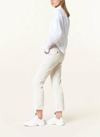 WEEKEND MaxMara Apice Cordhose Damen, Weiß