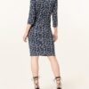 WEEKEND MaxMara Brava Wickelkleid Damen, Blau