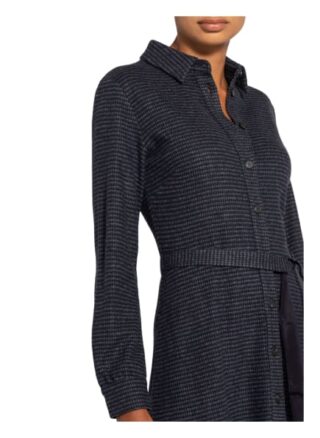 WEEKEND MaxMara Danila Hemdblusenkleid Damen, Blau