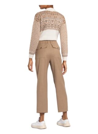 WEEKEND MaxMara Egizio 7/8-Cigarettenhose Damen, Braun