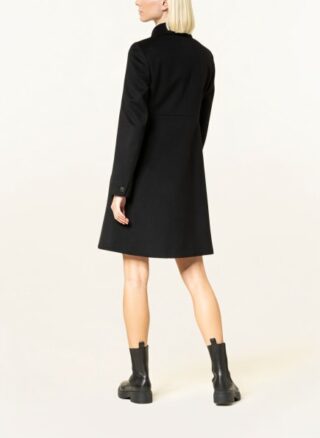 WEEKEND MaxMara Favilla Stehkragenmantel Damen, Schwarz