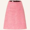 WEEKEND MaxMara Pagaia A-Linien-Rock Damen, Pink