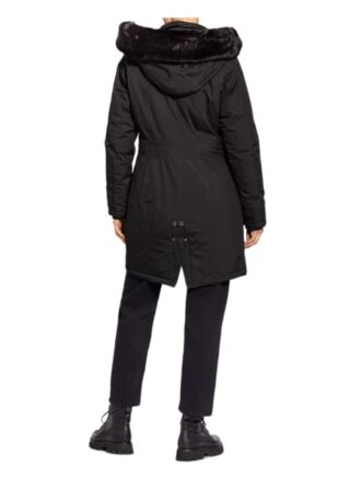 WELLENSTEYN Darling Parka Damen, Schwarz