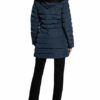 WELLENSTEYN Santorin Long Steppmantel Damen, Blau
