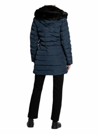 WELLENSTEYN Santorin Long Steppmantel Damen, Blau