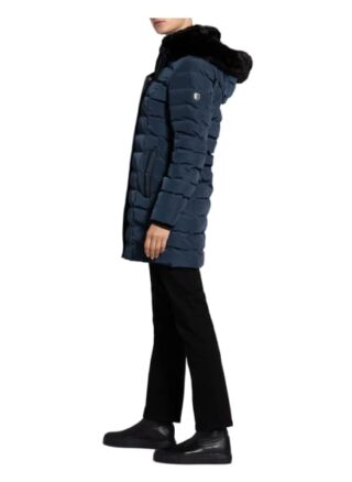 WELLENSTEYN Santorin Long Steppmantel Damen, Blau