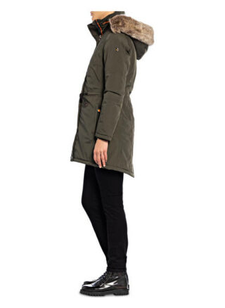 WELLENSTEYN Wolkenlos Parka Damen, Grün