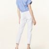 WHISTLES 7/8 Skinny Jeans Damen, Weiß