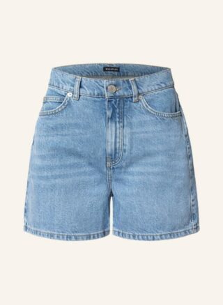 WHISTLES Authentic Jeans-Shorts Damen, Blau