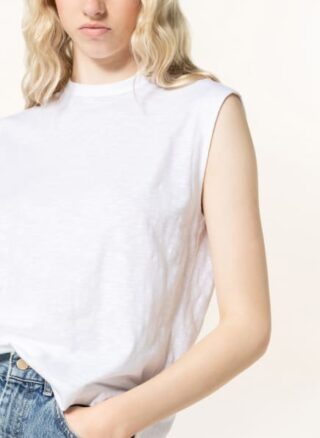 WHISTLES Easy Top Damen, Weiß