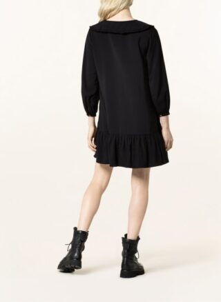 WHISTLES Emery Hängerkleid Damen, Schwarz