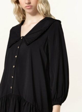 WHISTLES Emery Hängerkleid Damen, Schwarz