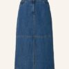 WHISTLES Harlow A-Linien-Jeansrock Damen, Blau