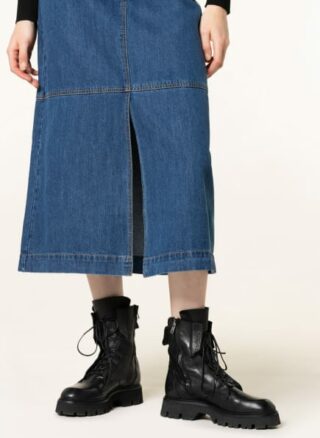 WHISTLES Harlow A-Linien-Jeansrock Damen, Blau