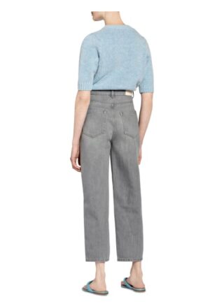 WHISTLES Jeans Karottenjeans Damen, Grau