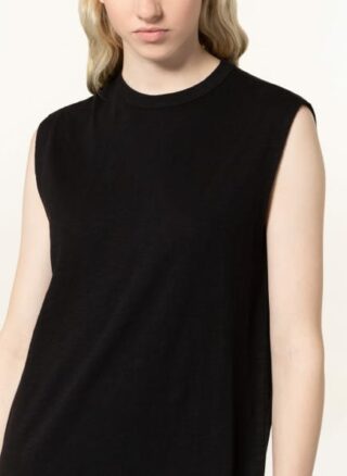 WHISTLES Jerseykleid Damen, Schwarz