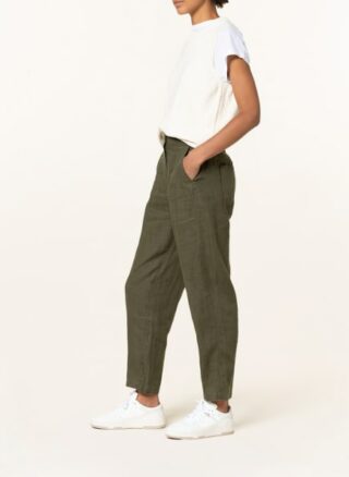 WHISTLES Karottenhose Damen, Grün