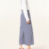 WHISTLES Leinen-Culotte Damen, Blau