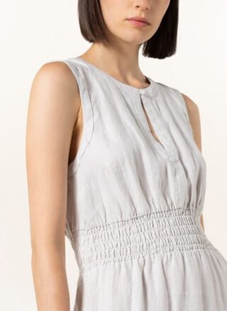 WHISTLES Matilda Leinenkleid Damen, Weiß