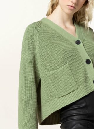 WHISTLES Nora Strickjacke Damen, Grün