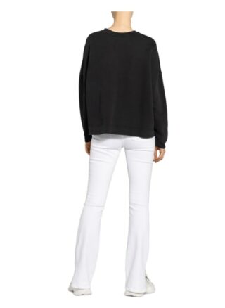 WHISTLES Oversized-Sweatshirt Damen, Schwarz