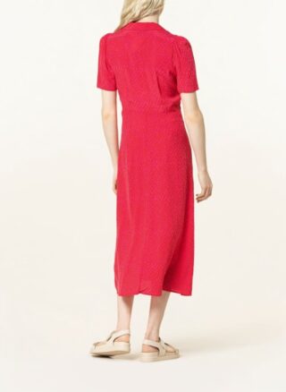 WHISTLES Rowan Kleid in A-Linie Damen, Pink