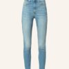 WHISTLES Skinny Jeans Damen, Blau