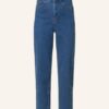 WHISTLES Tapered Jeans Damen, Blau