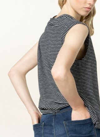 WHISTLES Top Damen, Blau