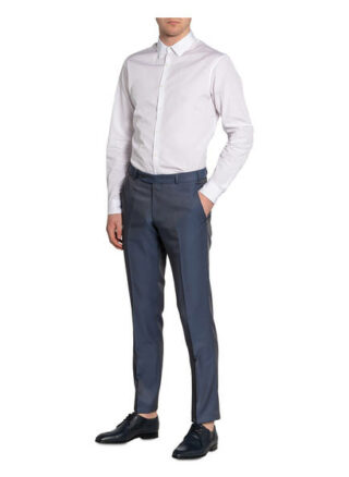 WILVORST Extra Anzughose Herren, Blau
