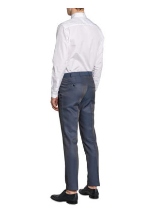 WILVORST Extra Anzughose Herren, Blau