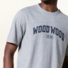 WOOD WOOD Bobby T-Shirt Herren, Grau