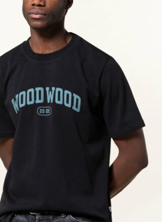 WOOD WOOD Bobby T-Shirt Herren, Schwarz