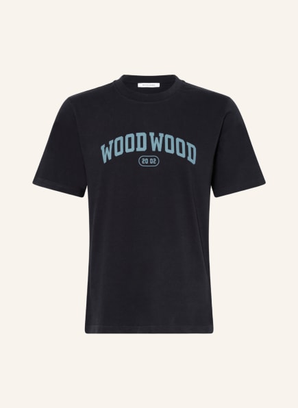 WOOD WOOD Bobby T-Shirt Herren, Schwarz