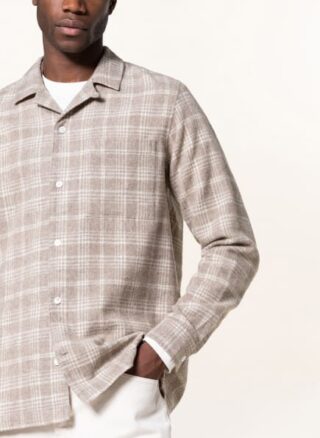 WOOD WOOD Dylan Overshirt Herren, Beige