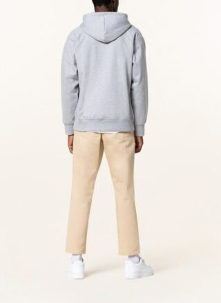 WOOD WOOD Fred Hoodie Herren, Grau