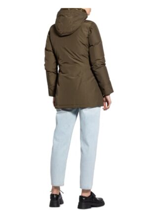 WOOLRICH Arctic Daunenmantel Damen, Grün
