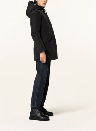 WOOLRICH Arctic Daunenmantel Damen, Schwarz