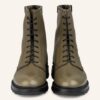 WOOLRICH Blubber Biker Boots Damen, Grün