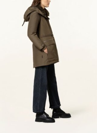 WOOLRICH Chena Daunenmantel Damen, Grün