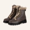 WOOLRICH Las Vegas Biker Boots Damen, Beige