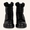 WOOLRICH Las Vegas Biker Boots Damen, Schwarz