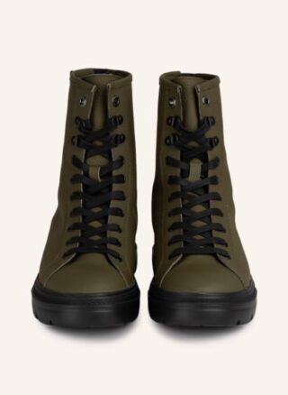 WOOLRICH Military Schnürboots Damen, Grün