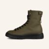 WOOLRICH Military Schnürboots Damen, Grün