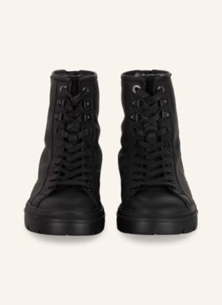 WOOLRICH Military Schnürboots Damen, Schwarz