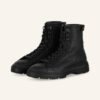 WOOLRICH Military Schnürboots Damen, Schwarz