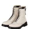 WOOLRICH Plateau-Schnürboots Damen, Weiß