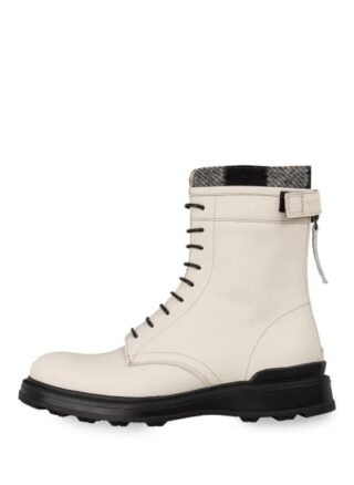 WOOLRICH Plateau-Schnürboots Damen, Weiß