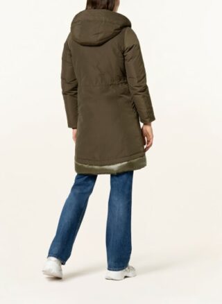WOOLRICH Weoka Daunenmantel Damen, Grün