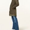 WOOLRICH Weoka Daunenmantel Damen, Grün